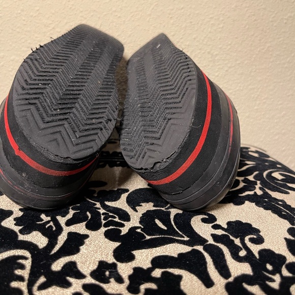 Fuzzy Leopard print Spiked Platform Hightop Sneakers w/ Xtra laces - Picture 4 of 6